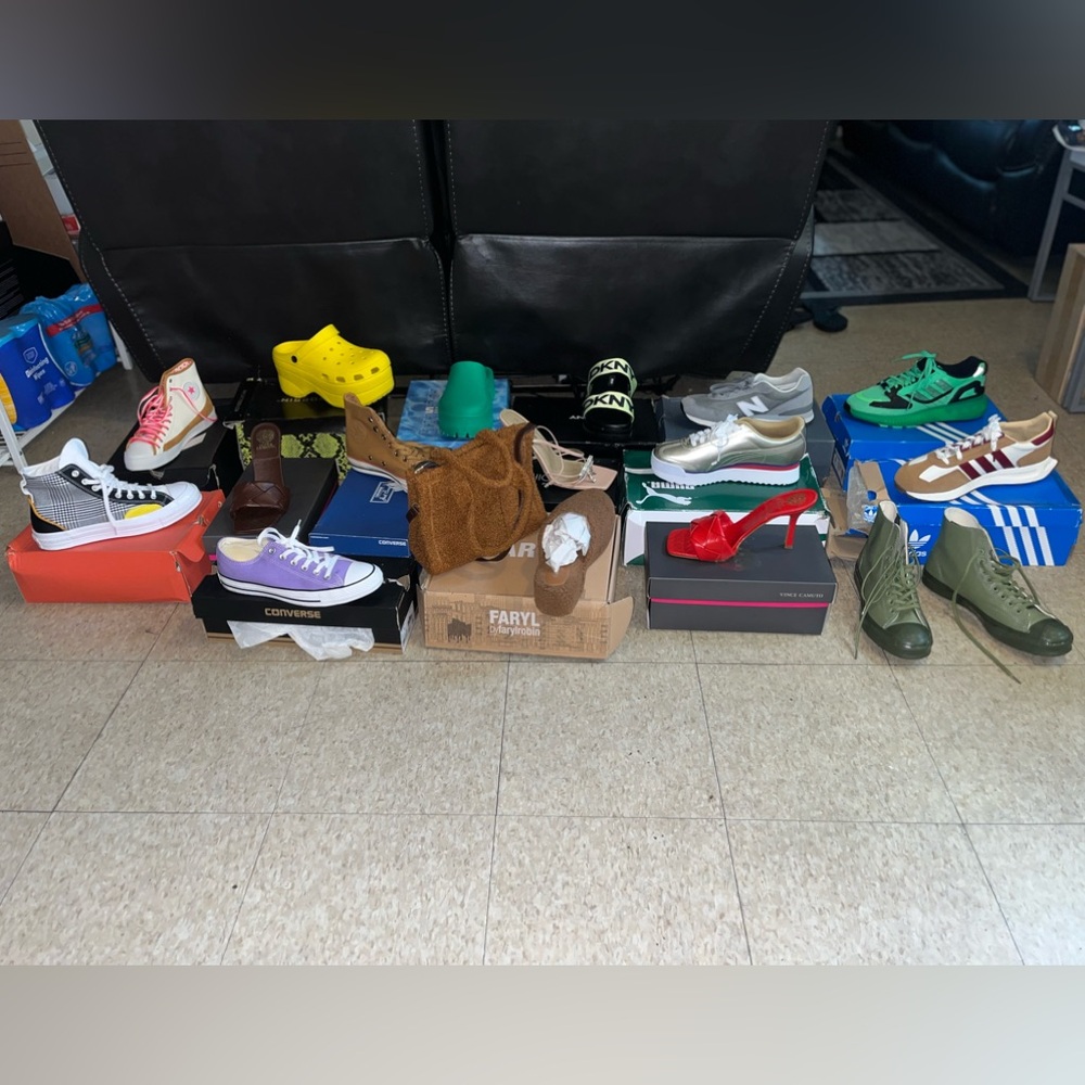 Shoes and Sneakers for sale…$40 and Under. Some Worn once some not worn at all.